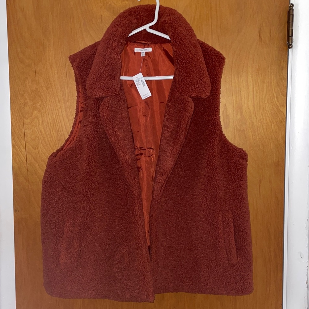 NWT Maurices Teddy Sherpa Vest Size 2X